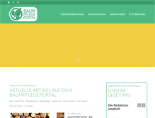 Tablet Screenshot of baumpflegeportal.de